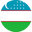 The State flag of the Republic of Uzbekistan