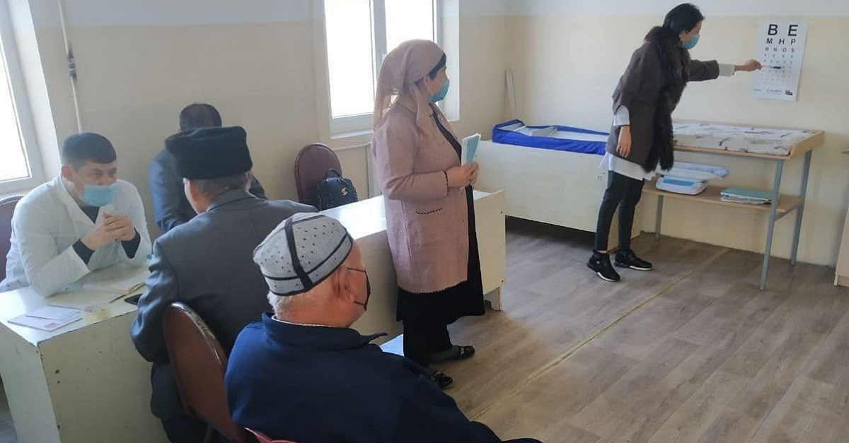 Проведено специализированное медицинское обследование в Булунгурском и Джамбайском районах