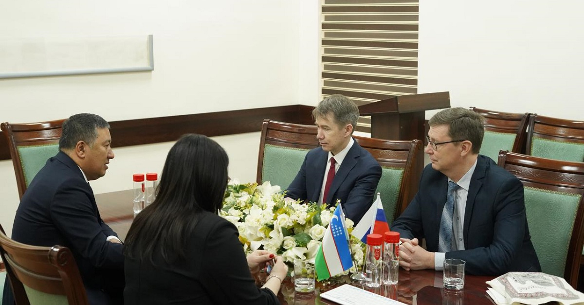 Visit of Izhevsk State Medical Academy (Russian Federation) delegation to Samarkand State Medical Institute