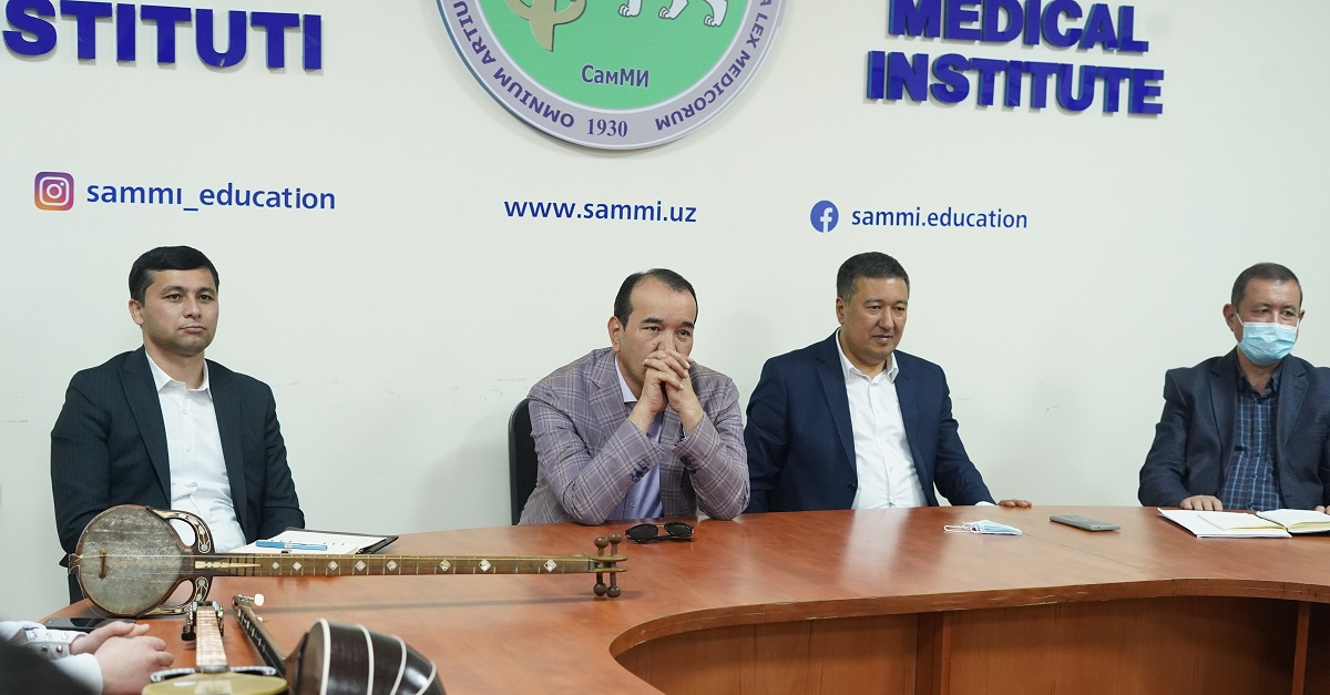 Madaniyat vaziri Ozodbek Nazarbekov SamDTI talabalari bilan uchrashadi