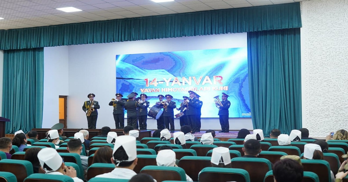 Celebration of The Day of Homeland Defenders at Samarkand State Medical Institute