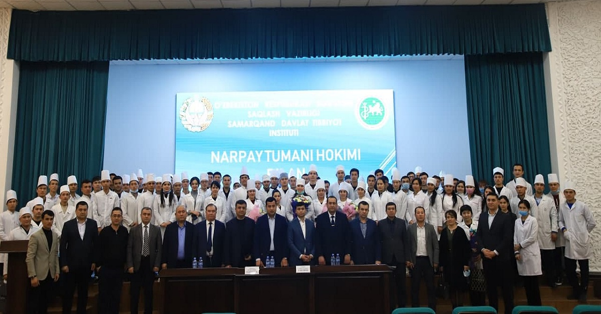 Khokim of Narpai district met with students of Samara State Medical Institute