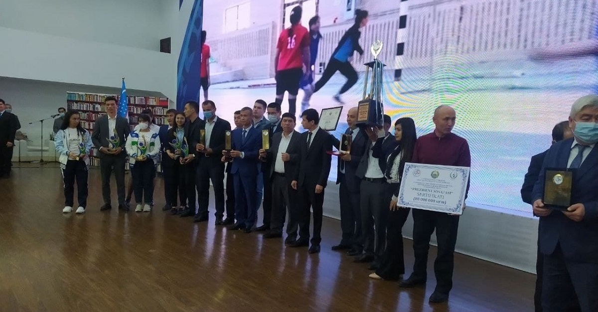 Awarding the regional teams-winners of the “Universiade 2020” sports competitions