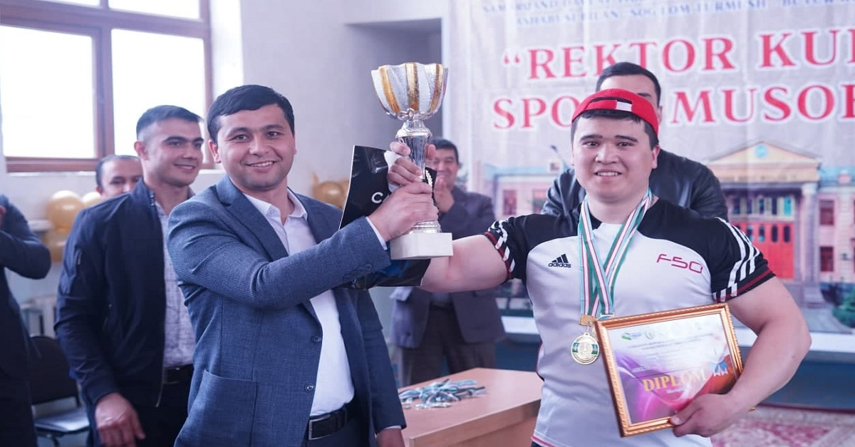 “Yoshlar ittifoqi kubogi” sport musobaqaining g‘oliblari taqdirlandi