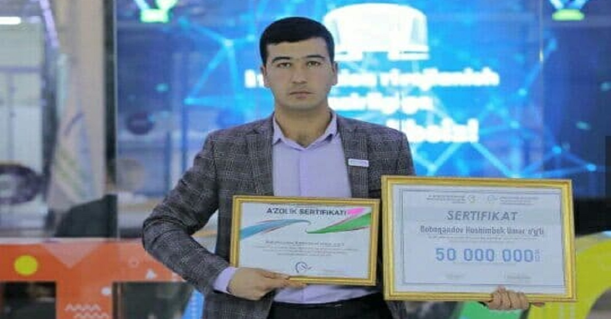 Innovative project by a SamSMI student is among the winners of the Startup 2020 competition