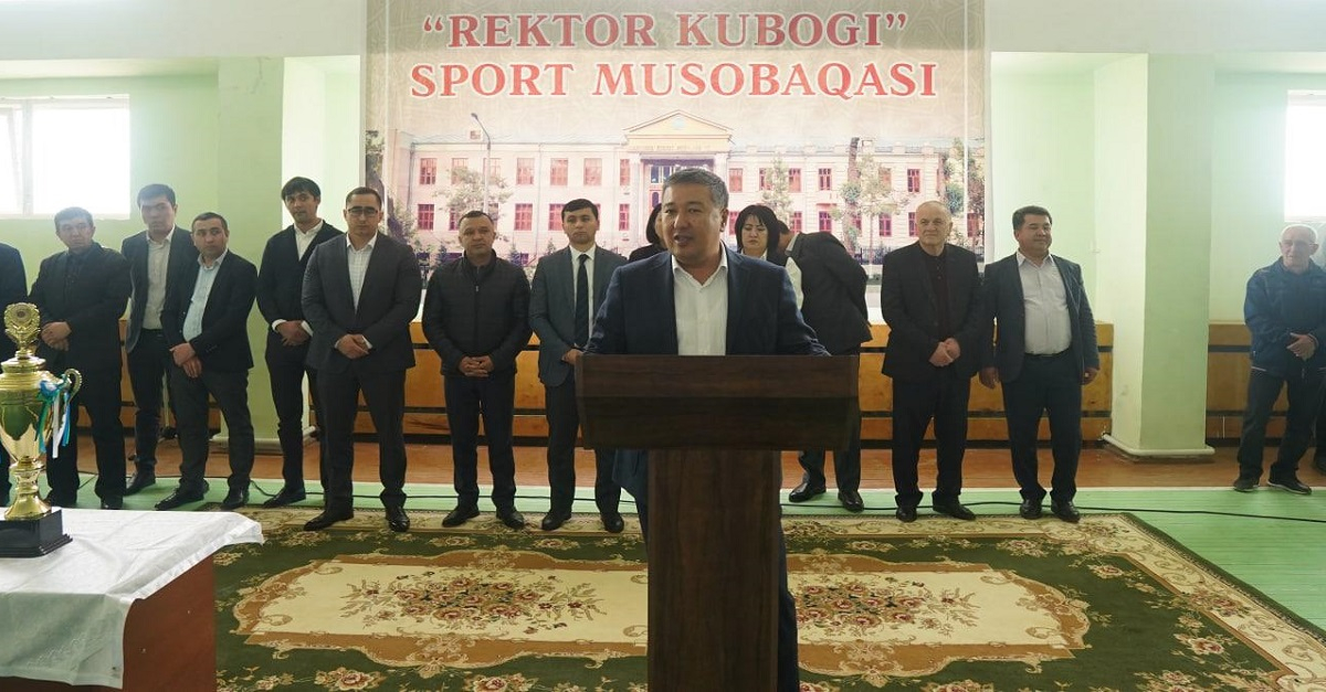 Institutda “Rektor kubogi” uchun sport musobaqalari o‘tkazilmoqda
