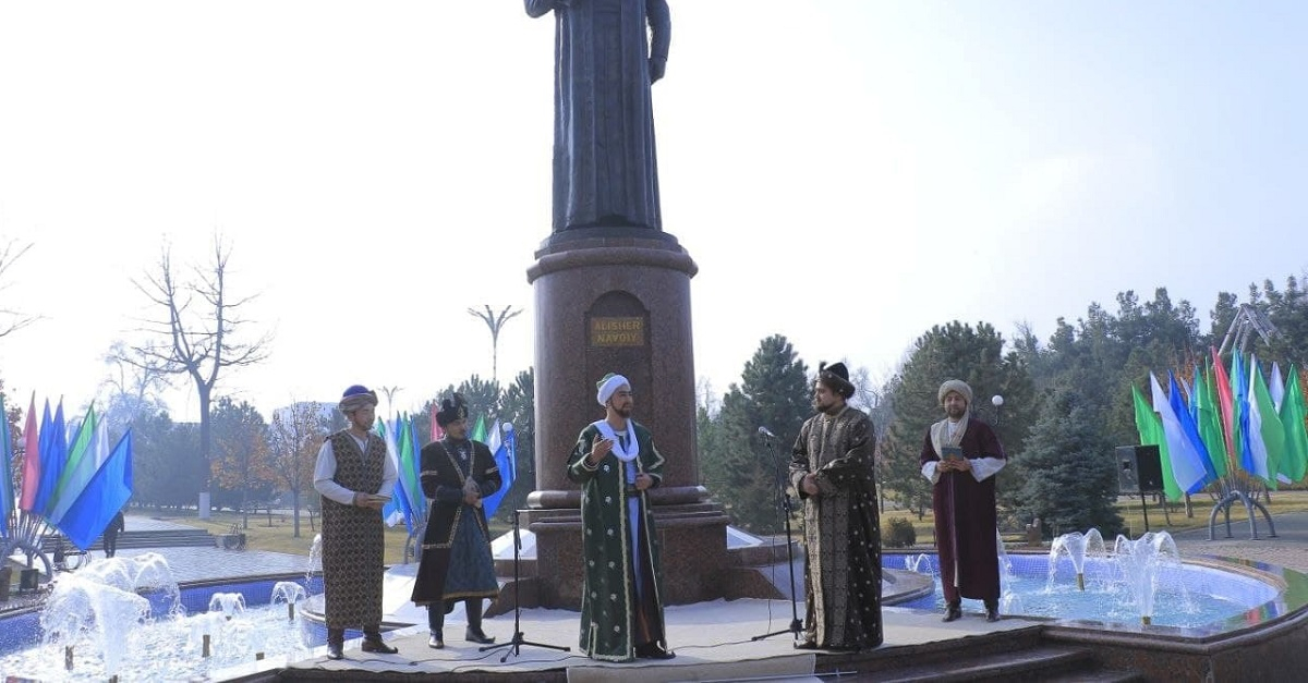 Alisher Navai's 580th birthday was widely celebrated in Samarkand