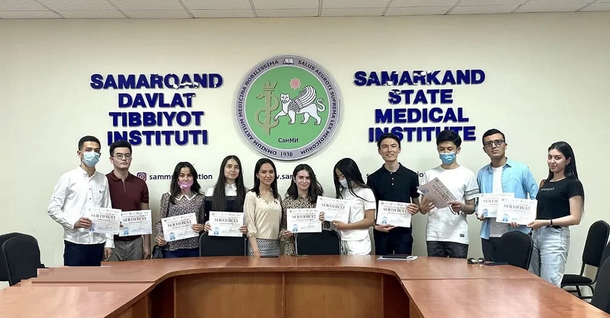 Meeting with the activists of the scientific writing club