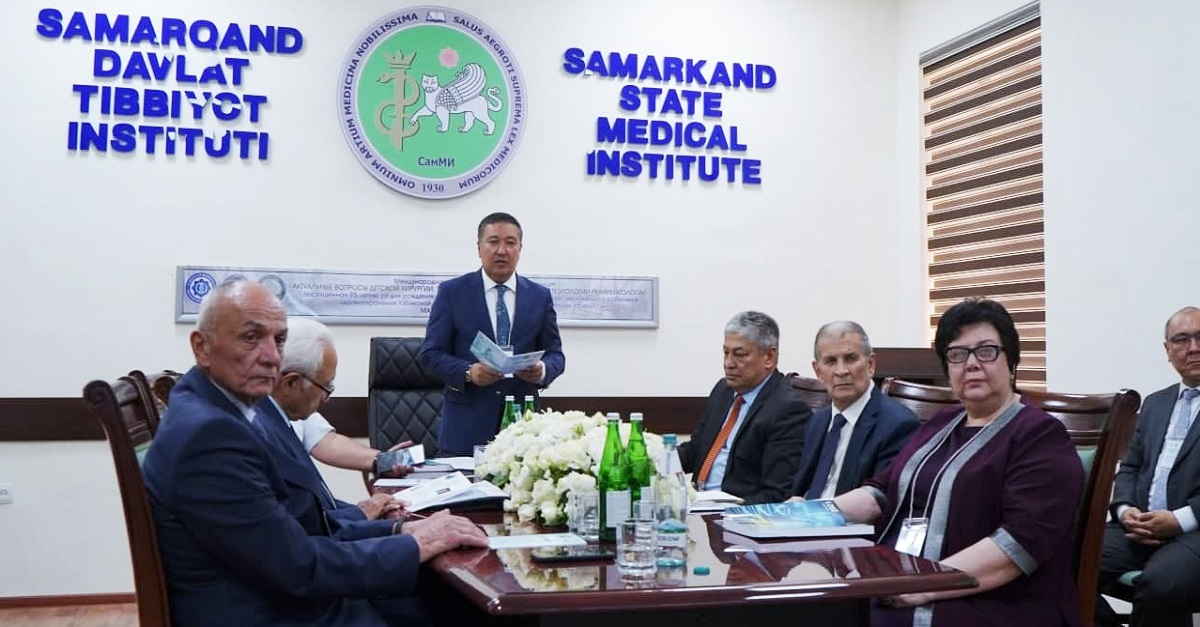 International scientific conference devoted to the 95th anniversary of Prof. M.A. Akhmedov took place in Samarkand State Medical Institute