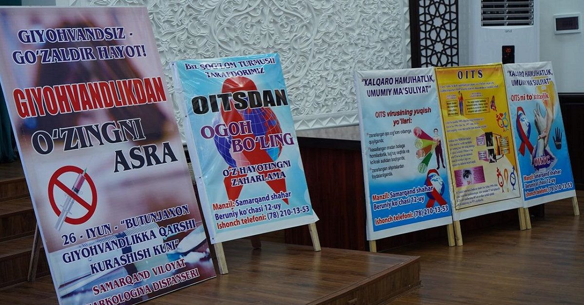Meeting with young students “We are against drug abuse”!