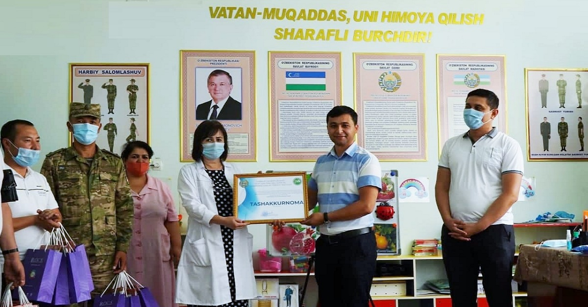 Rewarding of the members of the group 