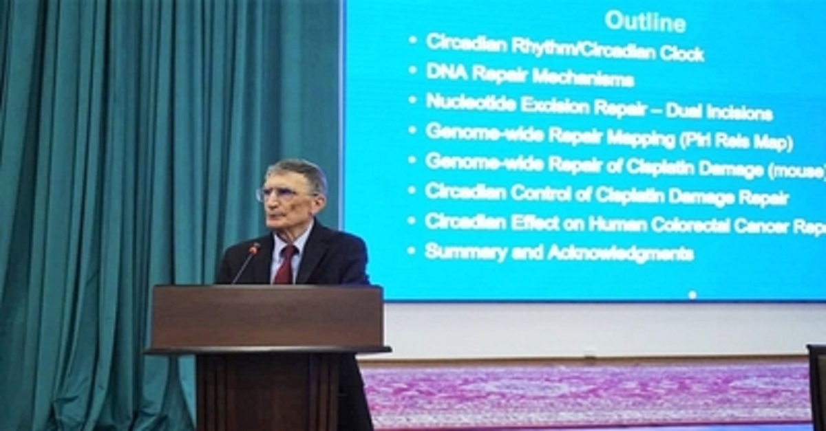 Nobel Prize laureate gave lecture at Samarkand State Medical Institute