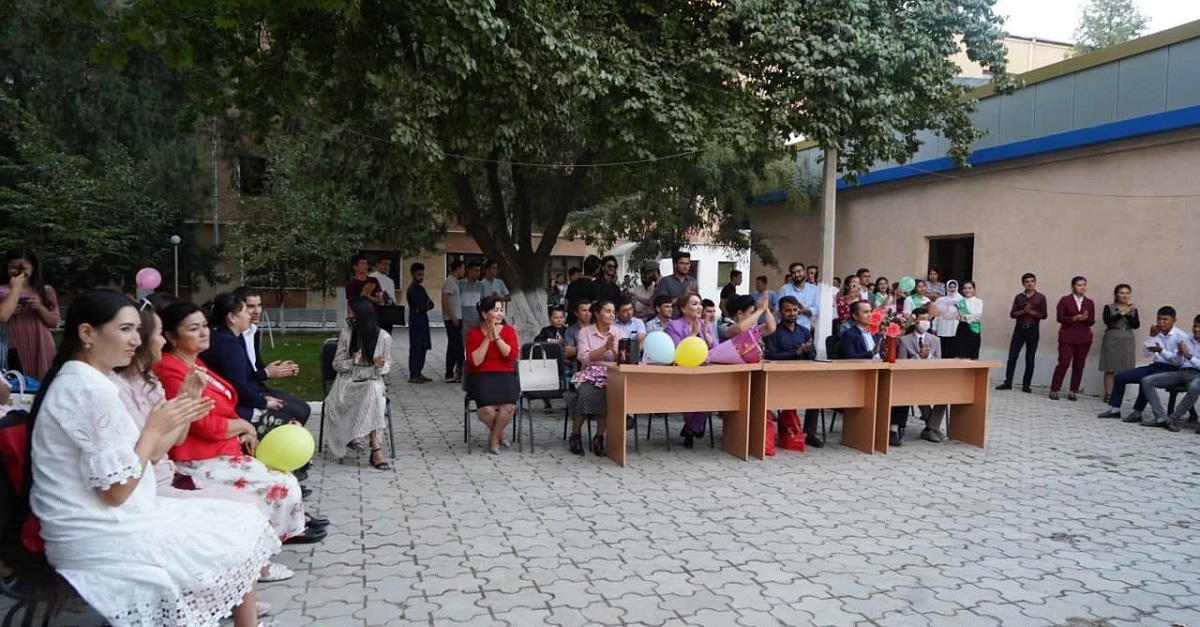 ​A festive meeting was held in the student dormitory