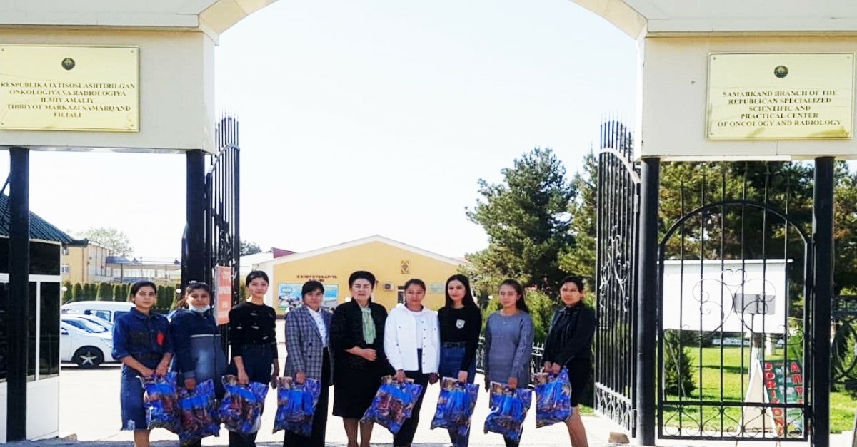 Charity event by female students of the institute