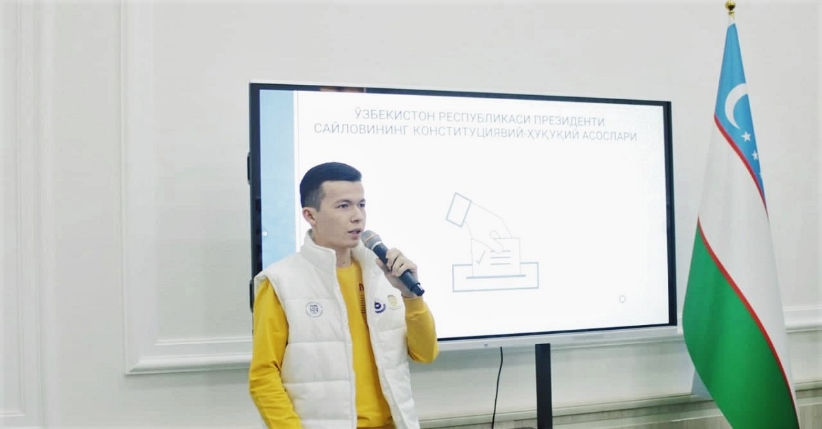 Meeting with activists of the Election Campaign Train for the Presidential Elections