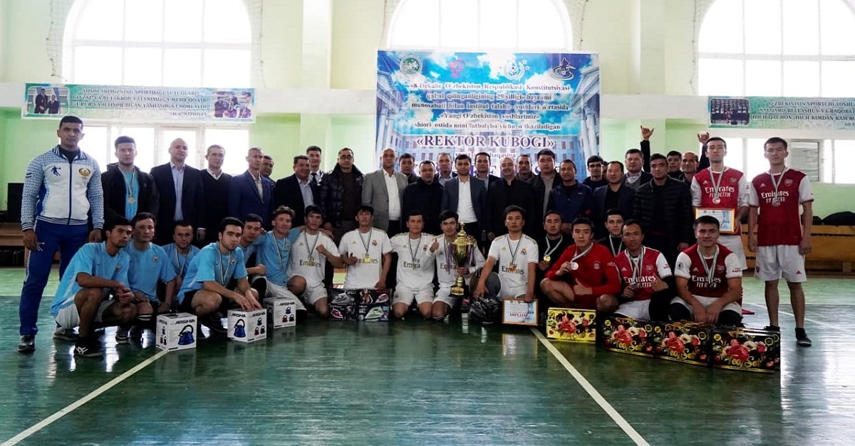 Winners of mini-football competition awarded