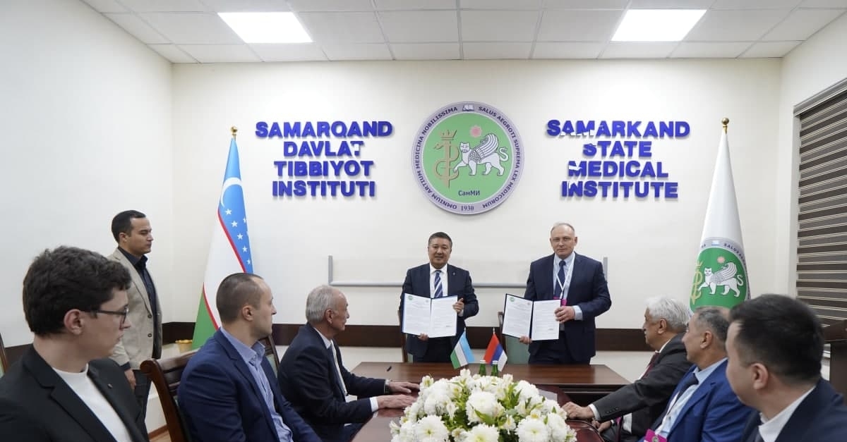 A cooperation agreement was signed with the All-Russian  Centre for Emergency and Radiation Surgery named after  A.M. Nikiforov