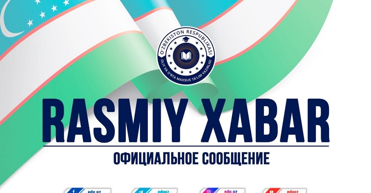 DIQQAT! MUHIM XABAR!!!