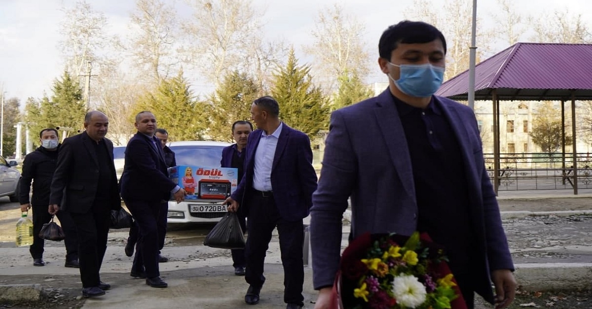 Representatives of the institute visited homes of military veterans
