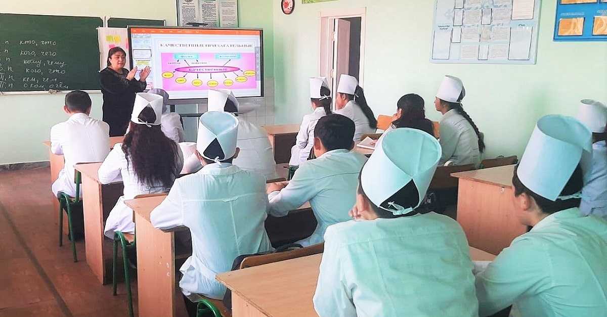 Open lesson with students of the Academic Lyceum