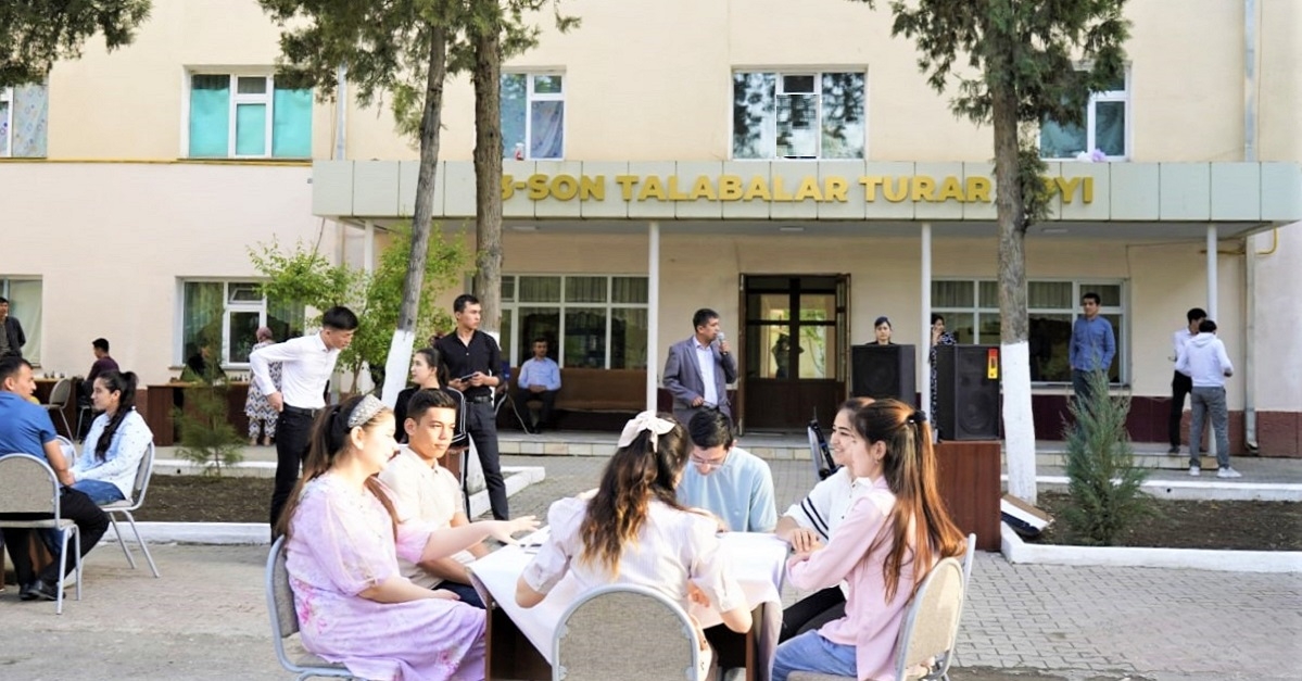 A meeting with young people was held in the dormitory on the President's initiatives