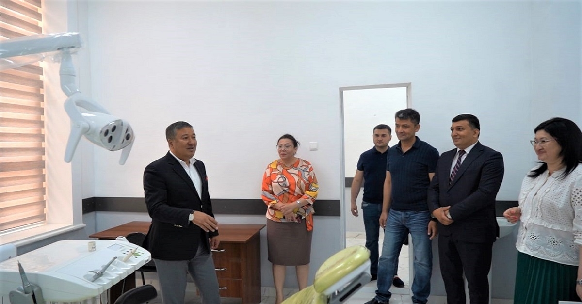 Opening of new Department of Oral Surgery and Dental Implantology at Samarkand State Medical University 