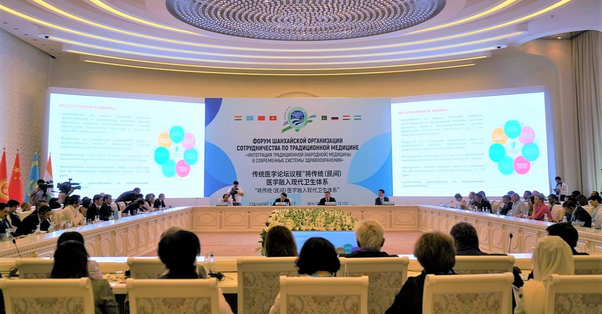 SamSMU Rector Addresses SCO Member States Forum on traditional folk medicine