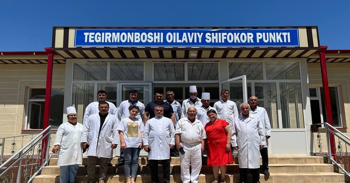 Samarkand State Medical University staff conducts medical examinations and master classes in the region's districts