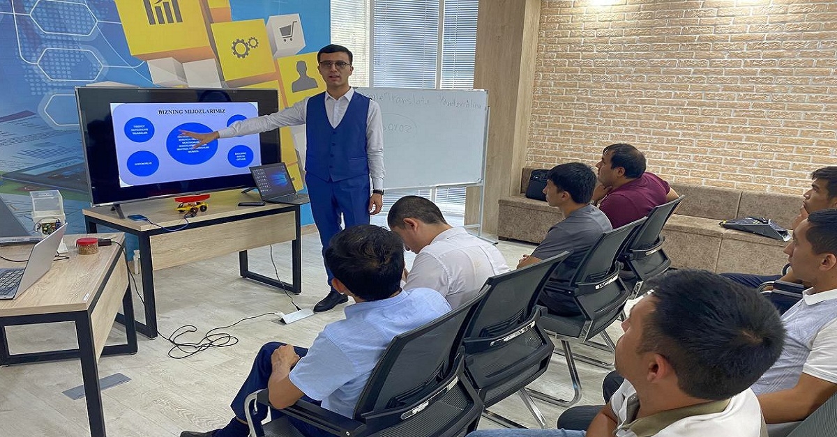 SamSMU student - winner of Samarkand Innovators start-up competition