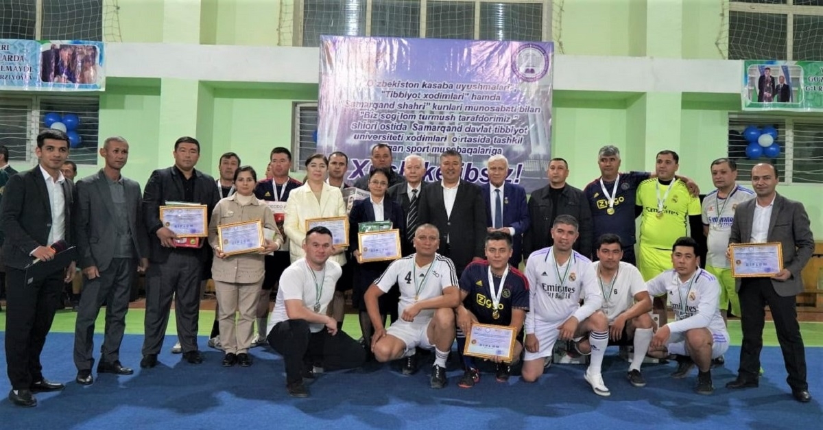 Conducting the finals and awarding the winners of the university sports competitions