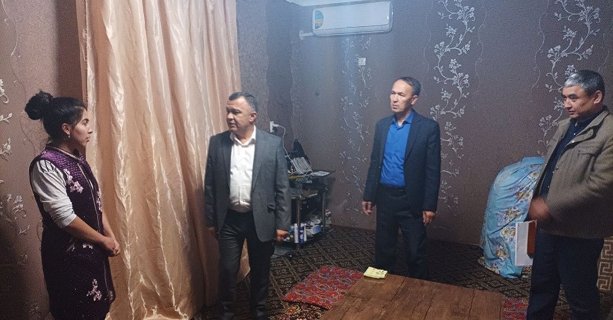 Faculty administrations visited students living in rented accommodation