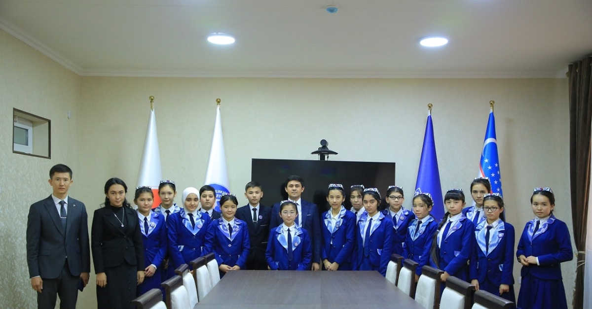 Presentation of Samarkand State Medical University's potential in Jizzakh Specialised School