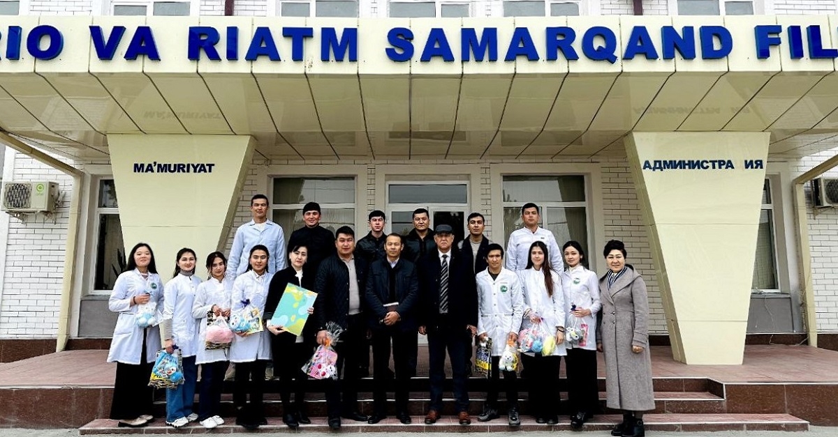 A festive event was organized for sick children