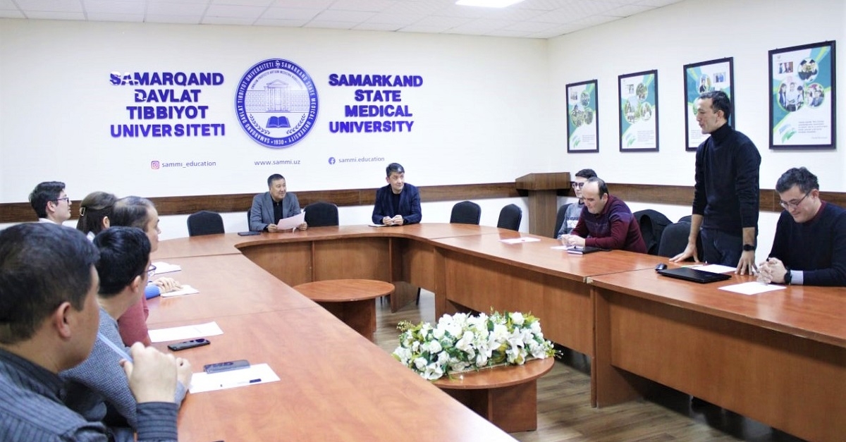 A meeting of the rector with young teachers was held