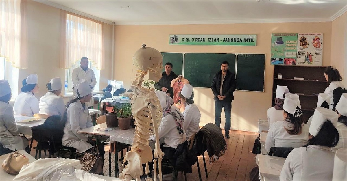Demonstrative master classes were held in the Payaryk regional technical school