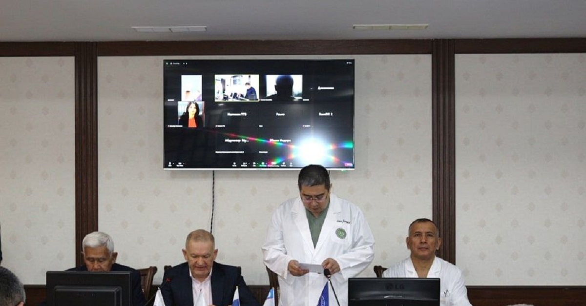A master class with the participation of a Russian specialist was held at the specialized pediatric surgical clinic of Samarkand State Medical University