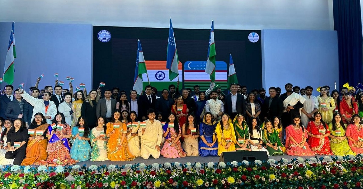 The university widely celebrated 'Republic Day of India'
