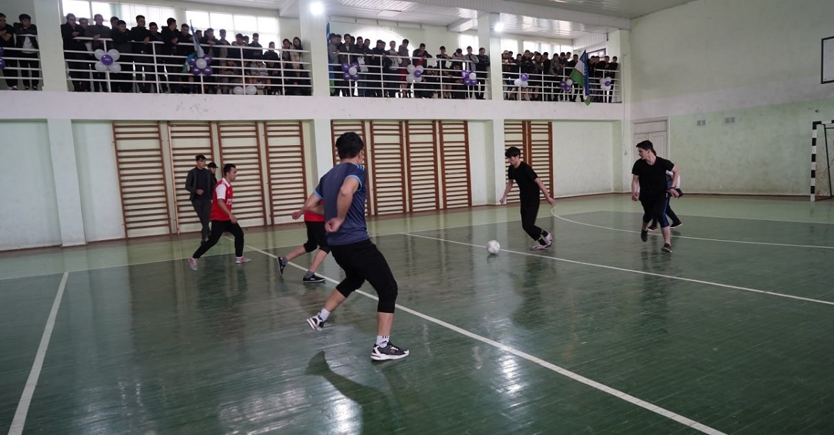 Dean's Cup mini-football competition starts at Samarkand State Medical University