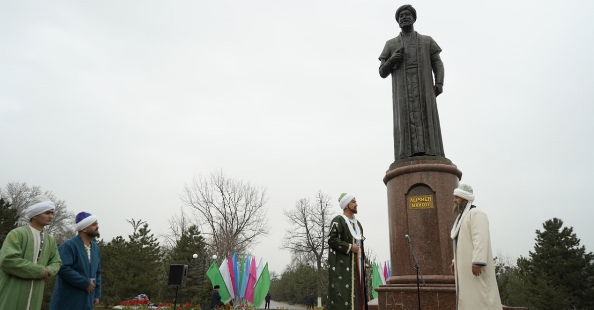 An event was held in connection with the 582nd anniversary of the birth of Alisher Navoi