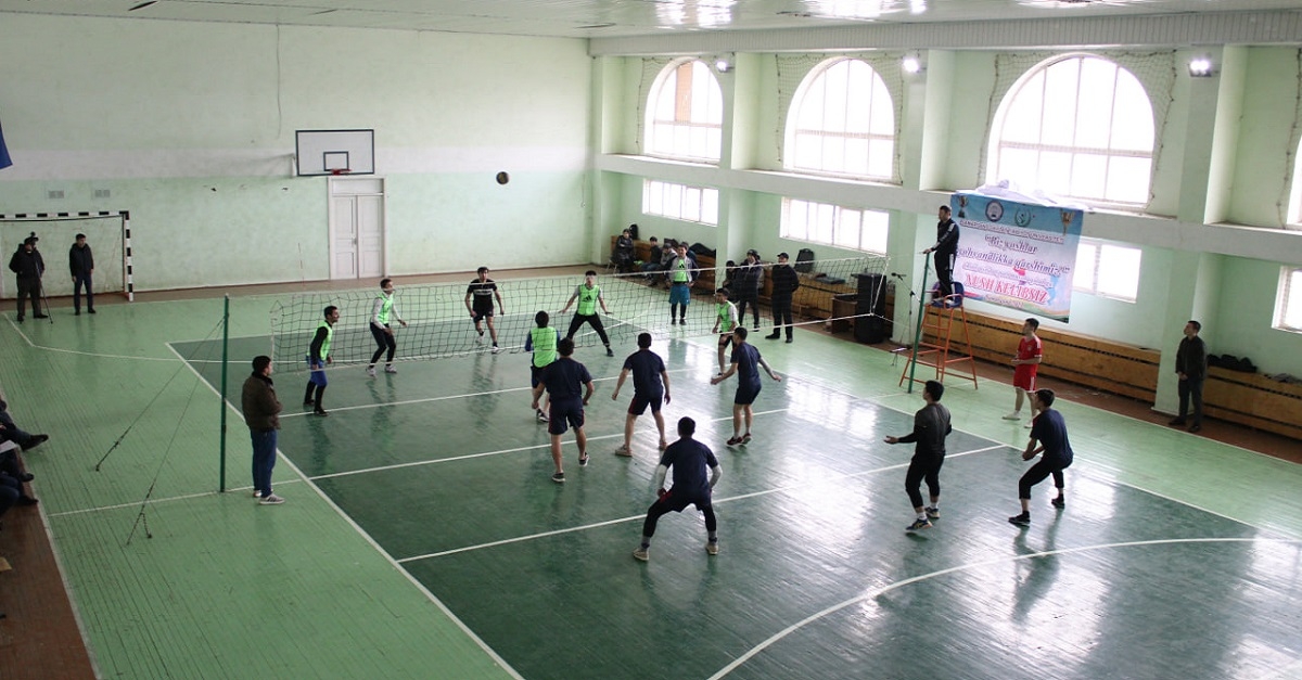 Volleyball competition under the slogan 