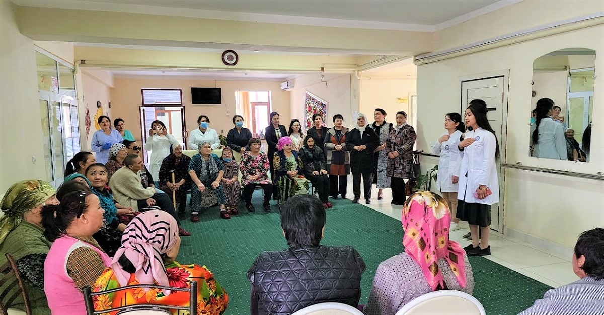 Festive meeting at the Sahovat care home