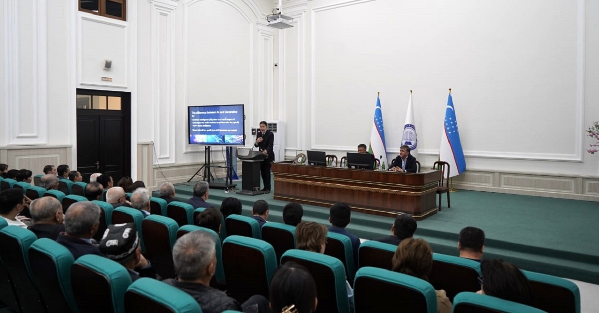 Samarkand State Medical University hosted master class of foreign professors on use of artificial intelligence in medicine