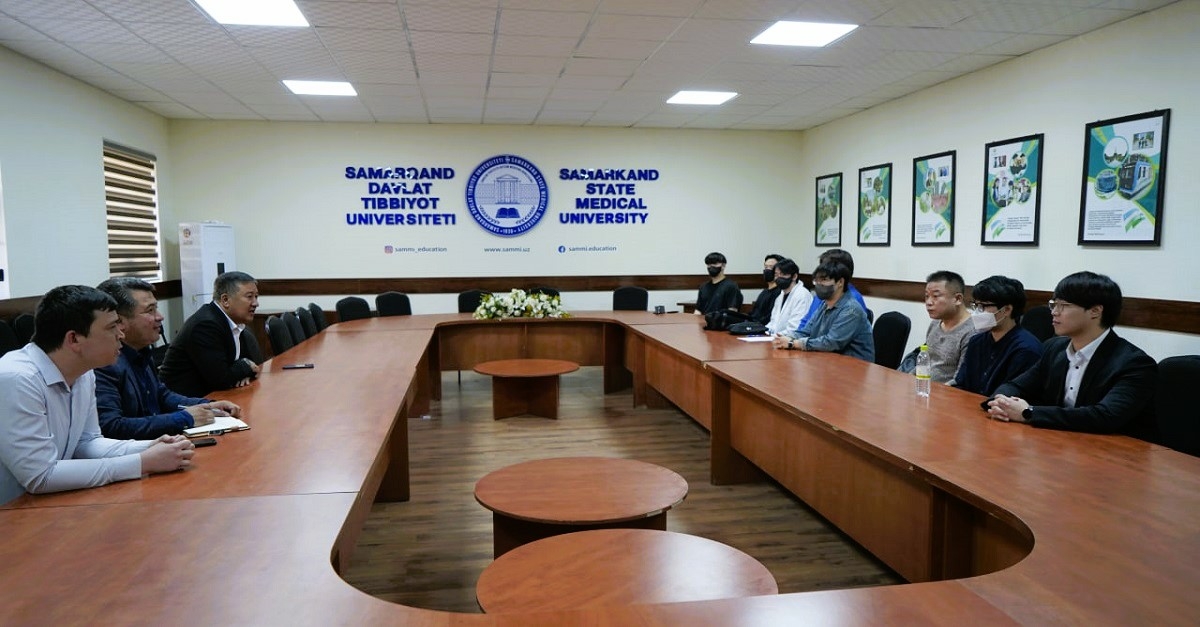 Rector met with students from the Republic of Korea