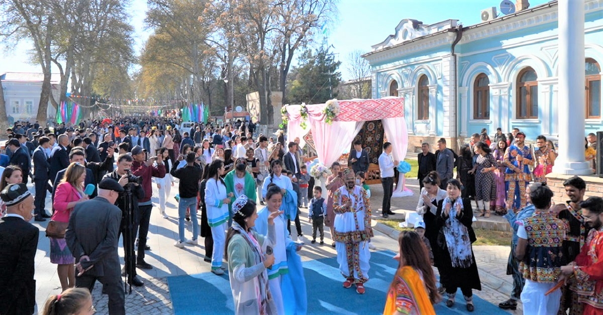 Nowruz festivities at Samarkand State Medical University