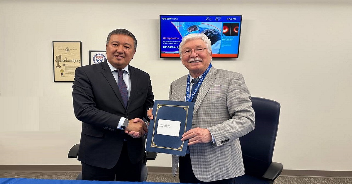 Memorandum signed between Samarkand State Medical University and St. Louis University School of Medicine (Missouri, USA)