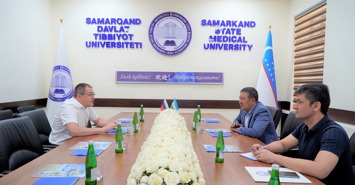 Visit of representatives of VolgSMU (RF) 