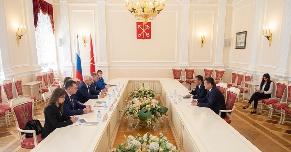 Meetings on cooperation in the field of medical education at the residence of the Governor of St. Petersburg (RF)