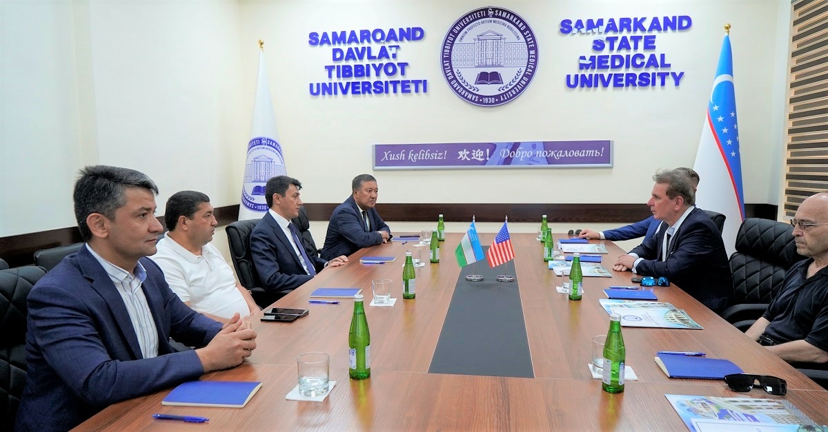 Visit of Webster University Delegation (USA) to SamSMU