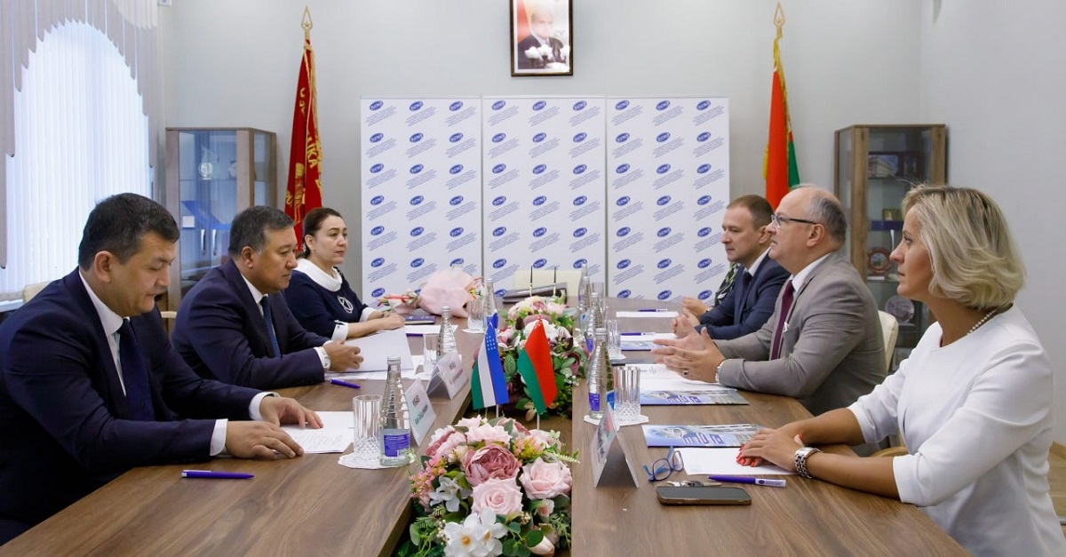 Visit of Samarkand State Medical University delegation to Vitebsk State Medical University (Republic of Belarus)
