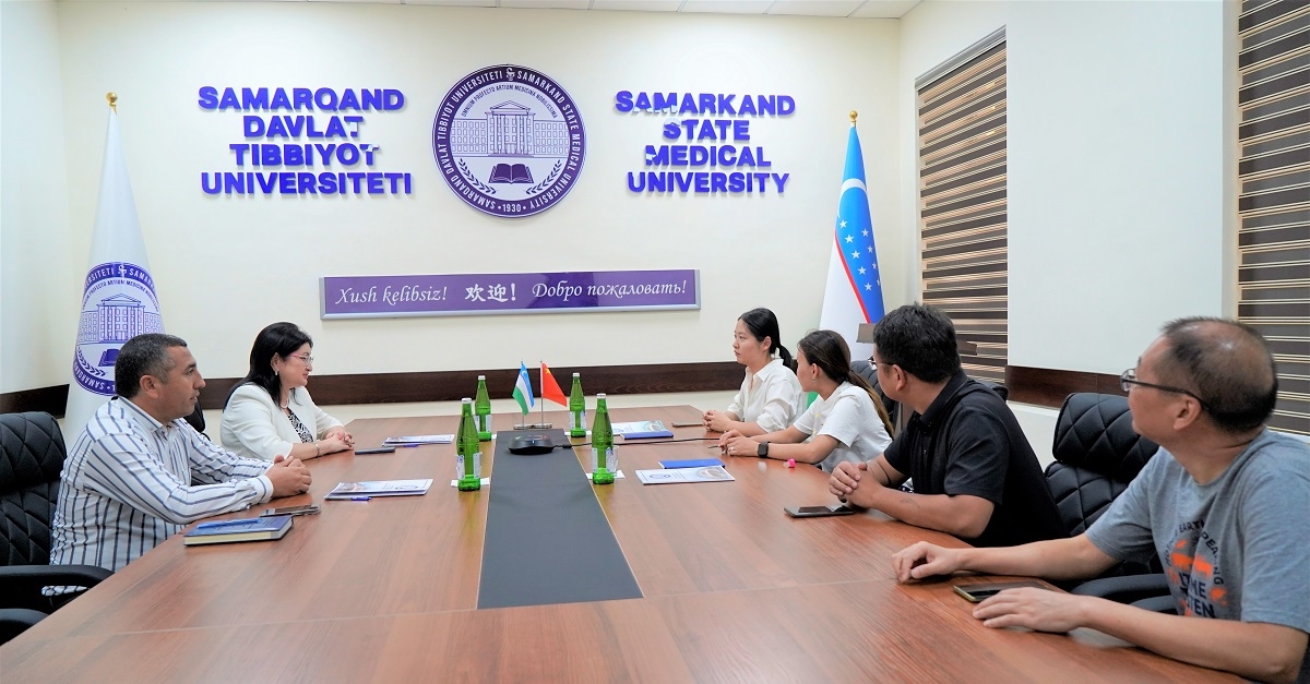 Issues of cooperation with Chinese pharmaceutical company discussed